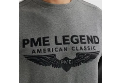 PME LEGEND Sweatshirt Crewneck Hellgrau/Grau/Dunkelgrün/Dunkelgrau