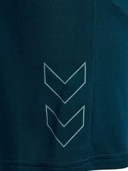 hummel Shorts hmlTE FLEX MESH SHORTS Türkis/Grün