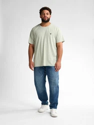 Petrol Industries Rundhalsshirt mit Logo Stickerei Khaki/Dunkelgrün/Hellgrün/Grün