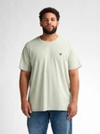 Petrol Industries Rundhalsshirt mit Logo Stickerei Khaki/Dunkelgrün/Hellgrün/Grün