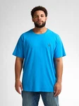 Petrol Industries Rundhalsshirt mit Logo Stickerei Azur
