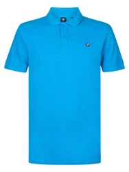 Petrol Industries Poloshirt 'Dolphin' Hellblau/Blau/Türkis/Pastell