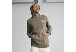 PUMA Hoodie Class Washed Herren Khaki/Grau/Braun/Dunkelgrün