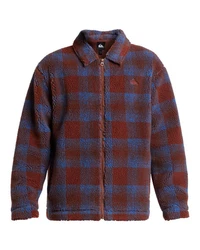 Quiksilver Fleecepullover Deck Braun/Orange