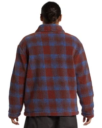 Quiksilver Fleecepullover Deck Braun/Orange