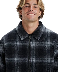 Quiksilver Fleecepullover Deck Blau/Hellblau/Schwarz/Rot