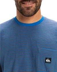 Quiksilver Shirttop Kentin Blau/Hellblau/Grau