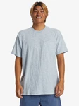 Quiksilver T-Shirt Kentin Blau/Hellblau/Grau