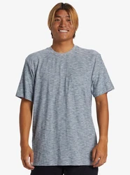 Quiksilver T-Shirt Kentin Blau/Grau