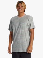 Quiksilver T-Shirt Kentin Hellgrau/Grau/Grün/Hellblau