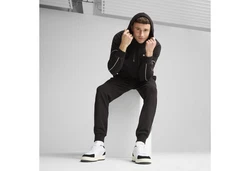 PUMA Hoodie Sport Herren Schwarz