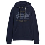 Superdry Hoodie Classic Vintage Logo Heritage Dunkelblau