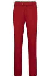 MEYER Chinohose Bonn Dunkelrot/Rot