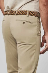 MEYER Chinohose Bonn Khaki/Beige/Braun