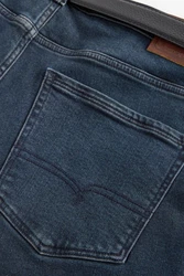 Next Slim-fit Jeans Signature Jeans mit Gürtel Blau/Hellblau/Dunkelblau