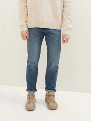 TOM TAILOR Slim-fit Jeans TTJOSH Regular Slim Jeans Blau/Beige/Hellblau