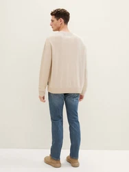 TOM TAILOR Slim-fit Jeans TTJOSH Regular Slim Jeans Blau/Beige/Hellblau