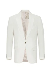 Antioch Winterjacke Blazer Jacket Weiß/Creme