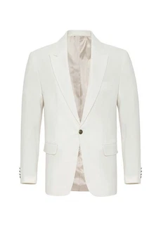 Antioch Winterjacke Blazer Jacket Weiß/Creme