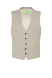 Cinque Anzugweste Cimonopoli-W Regular Fit Khaki/Braun/Beige