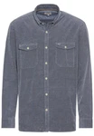 camel active Langarmhemd Dunkelblau/Blau/Hellblau/Grau