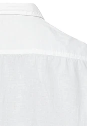 camel active Kurzarmhemd Weiß/Creme