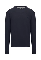 FYNCH-HATTON Strickpullover O-Neck Structure 