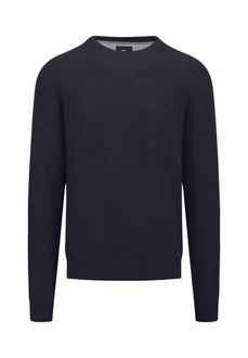 FYNCH-HATTON Strickpullover O-Neck Structure FYNCH-HATTON Strickpullover O-Neck Structure
