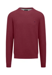 FYNCH-HATTON Strickpullover O-Neck Structure 