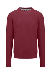 FYNCH-HATTON Strickpullover O-Neck Structure 