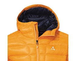 Schöffel Daunenjacke Lodner Herren Orange/Gelb