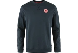 Fjällräven Herren 1960 Logo Badge Sweater Dunkelblau/Hellblau/Rot/Blau