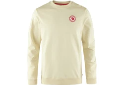 Fjällräven Herren 1960 Logo Badge Sweater Khaki/Beige/Creme/Gelb