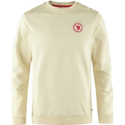Fjällräven Herren 1960 Logo Badge Sweater Khaki/Beige/Creme/Gelb