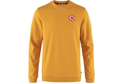 Fjällräven Herren 1960 Logo Badge Sweater Gelb/Braun