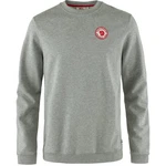 Fjällräven Herren 1960 Logo Badge Sweater Grau/Hellgrau/Rot