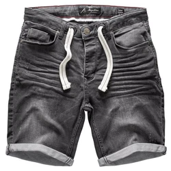 Amaci&Sons Herren Jeans Shorts J5001 Dunkelgrau/Hellgrau/Grau