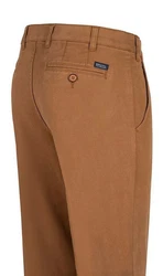 Brühl Chinohose London Khaki/Braun/Beige