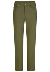 Brühl 5-Pocket-Jeans Genua III Dunkelgrün/Khaki/Grün