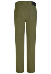 Brühl 5-Pocket-Jeans Genua III Dunkelgrün/Khaki/Grün