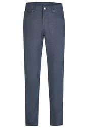 Brühl 5-Pocket-Jeans Genua III Grau/Blau/Dunkelblau