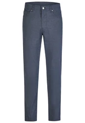 Brühl 5-Pocket-Jeans Genua III Grau/Blau/Dunkelblau