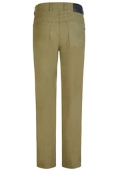 Brühl 5-Pocket-Jeans Genua III Khaki/Dunkelgrün