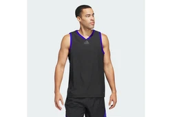 adidas Performance Tanktop ADIDAS CRAZY LITE TRIKOT Lila/Schwarz/Rot