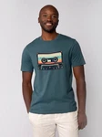 wat? Apparel T-Shirt Retro Kassette Türkis/Grün