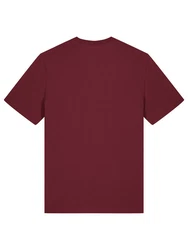 wat? Apparel T-Shirt Kaktus im Sonnenuntergang Bordeaux/Dunkelrot/Beige
