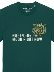wat? Apparel T-Shirt Not in the mood Dunkelgrün/Grün