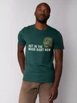 wat? Apparel T-Shirt Not in the mood Dunkelgrün/Grün