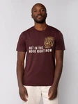 wat? Apparel T-Shirt Not in the mood Dunkelrot