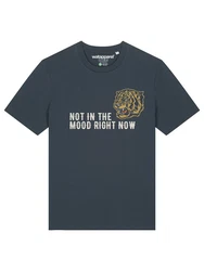 wat? Apparel T-Shirt Not in the mood Dunkelblau/Dunkelgrau